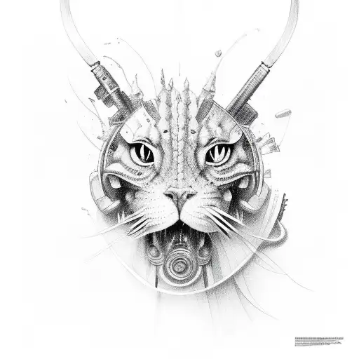 drill music tattoo design idea