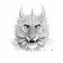 Drill tattoo design idea