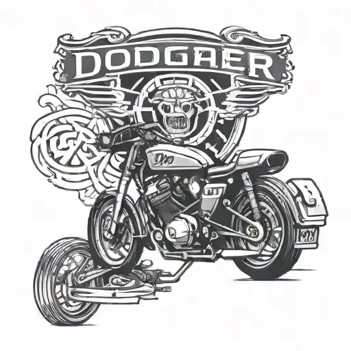 1970 Dodge Charger with the initials TG and CT in the cars tires. you ride i ride if  u fight i fight if u die i die tattoo design idea