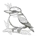 kookaburra tattoo design idea