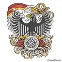 German flag tattoo design idea