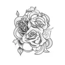 whore tattoo design idea