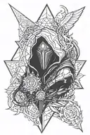 destiny 2 warlock tattoo design idea