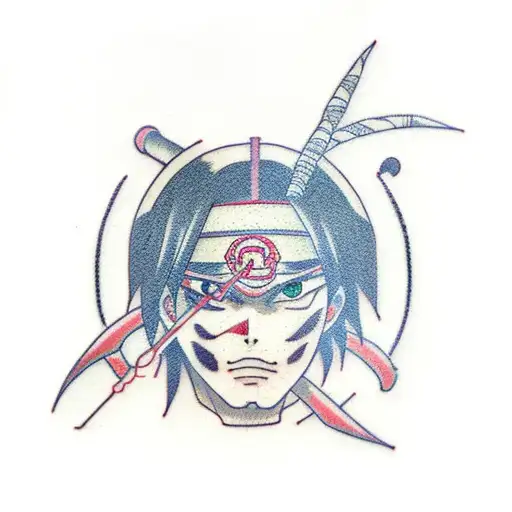 itachi uchiha tattoo design idea