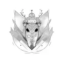 Virgo Maiden  tattoo design idea