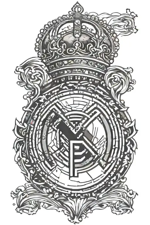real madrid tattoo design idea