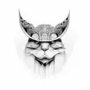 solitude  tattoo design idea