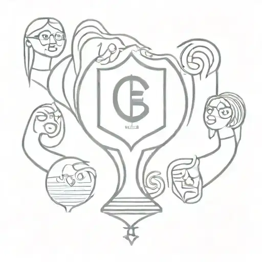 FC Barcelona femení winning their 3rd Champions League final in Bilbao  tattoo design idea