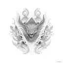 imp tattoo design idea