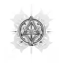 pacific symbol tattoo design idea