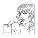 would've could've should've Taylor Swift  tattoo design idea