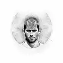 Paul Walker  tattoo design idea