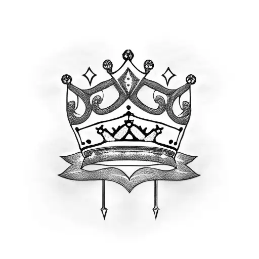 King's Crown tattoo design idea