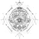 Foundation - Constellation Background: Start with a night sky as the base layer. The sky is deep blue to black, transiti tattoo design idea