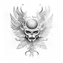 icarus  tattoo design idea