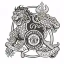 MUFC tattoo design idea