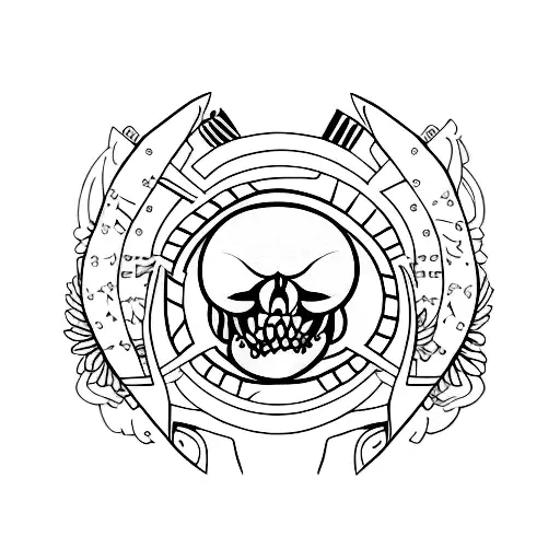 patch work leg sleeve tattoo design idea