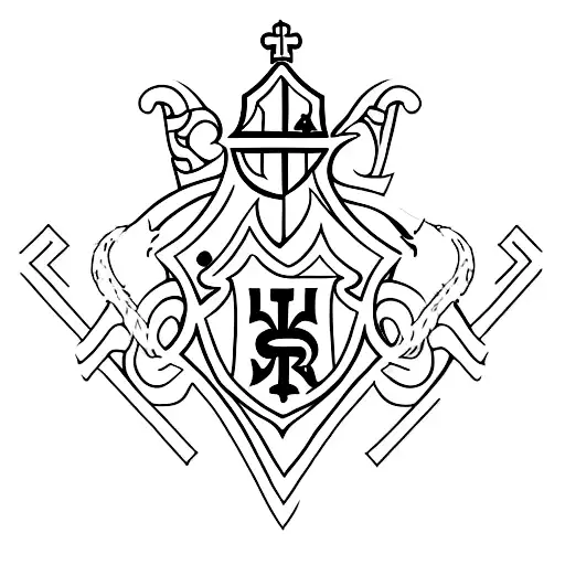são jorge e corinthians tattoo design idea