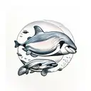 orca tattoo design idea