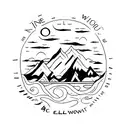 The Elvish script for 'Not all those who wander are lost' tattoo design idea