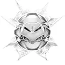 power ranger with ninja turtles, with spiderma, batman, star wars tattoo design idea