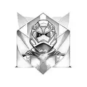 power ranger with ninja turtles, with spiderma, batman, star wars tattoo design idea