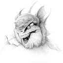 basking in the solace of regret  tattoo design idea