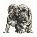 unconditional love tattoo design idea