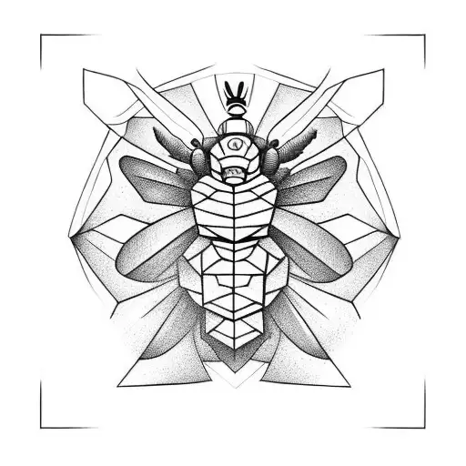 bumblebee tattoo design idea