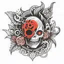 tokyo ghoul  tattoo design idea