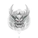 Handshake with the Devil tattoo design idea