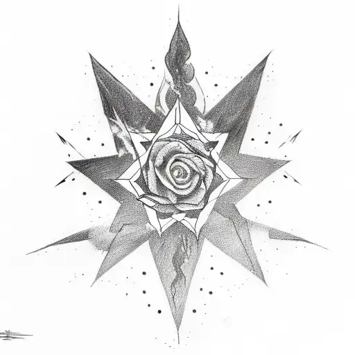 Chester bennington's flame and tom delonge's star tattoo  tattoo design idea