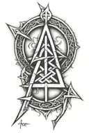 Scottish, runes tattoo design idea