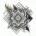 serenity courage wisdom tattoo design idea
