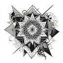 serenity courage wisdom tattoo design idea