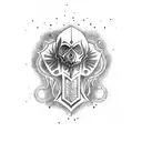 Ace of Spades tattoo design idea