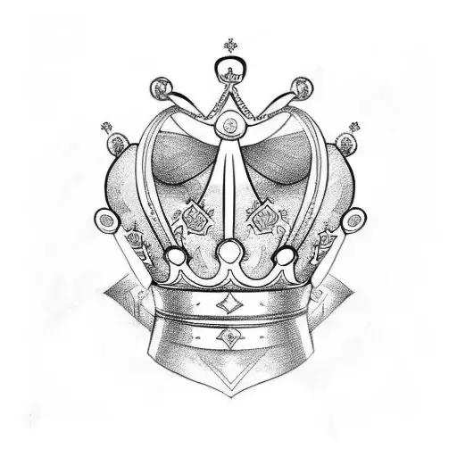 King's Crown tattoo design idea