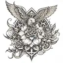 we backfilling or nah - Kurt  tattoo design idea