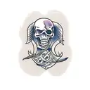 dont fear the reaper tattoo design idea
