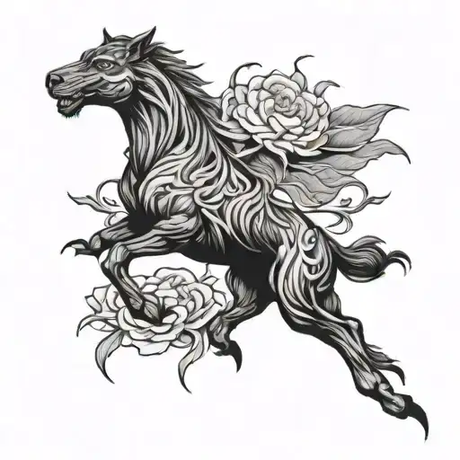 Never give up and you will eventually achieve victory. tattoo design idea