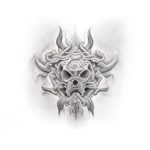 chaotic, loving, strong, loyal tattoo design idea