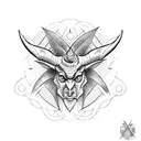 Baphomet tattoo design idea