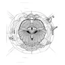 kea tattoo design idea