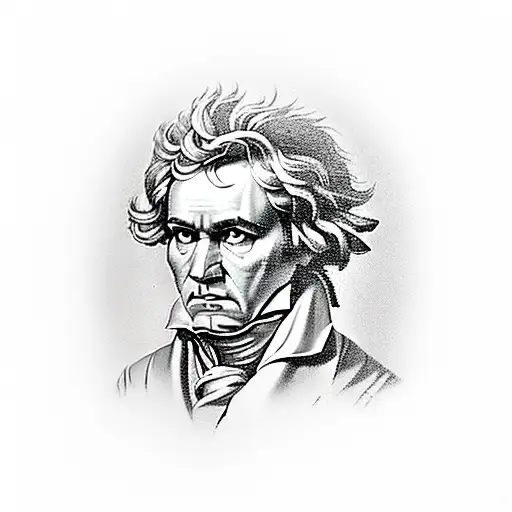 Beethoven Amsterdam  tattoo design idea