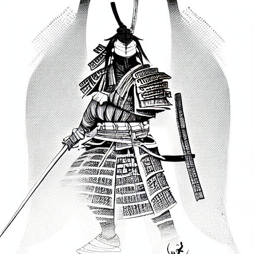 Samurai Bushido tattoo design idea