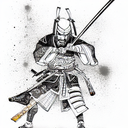 Samurai Bushido tattoo design idea