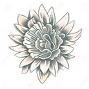 garden trowel tattoo design idea