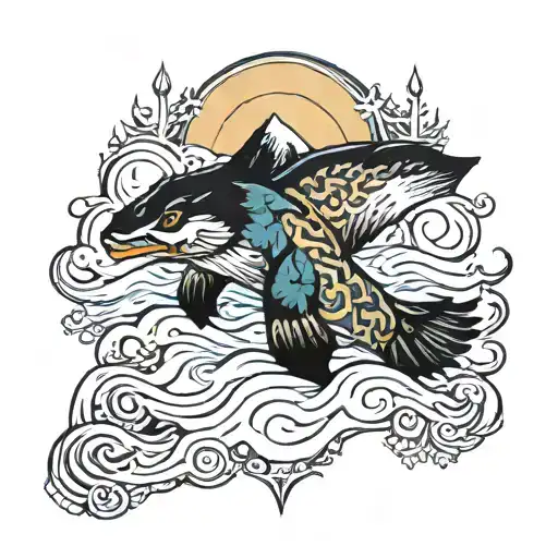 oblivion Alaska tattoo design idea