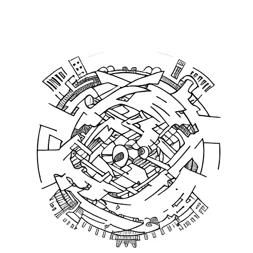 999 wrld tattoo design idea