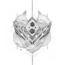 heartbeat line with name Ava included within  tattoo design idea